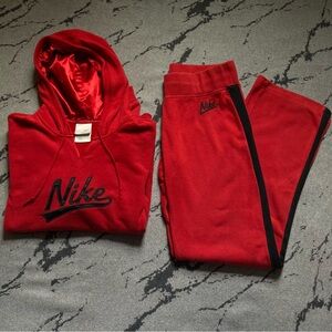 Rare Nike Satin Sweatsuit